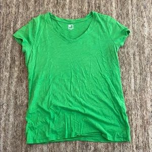 Green JCPenny V Neck *Size L*